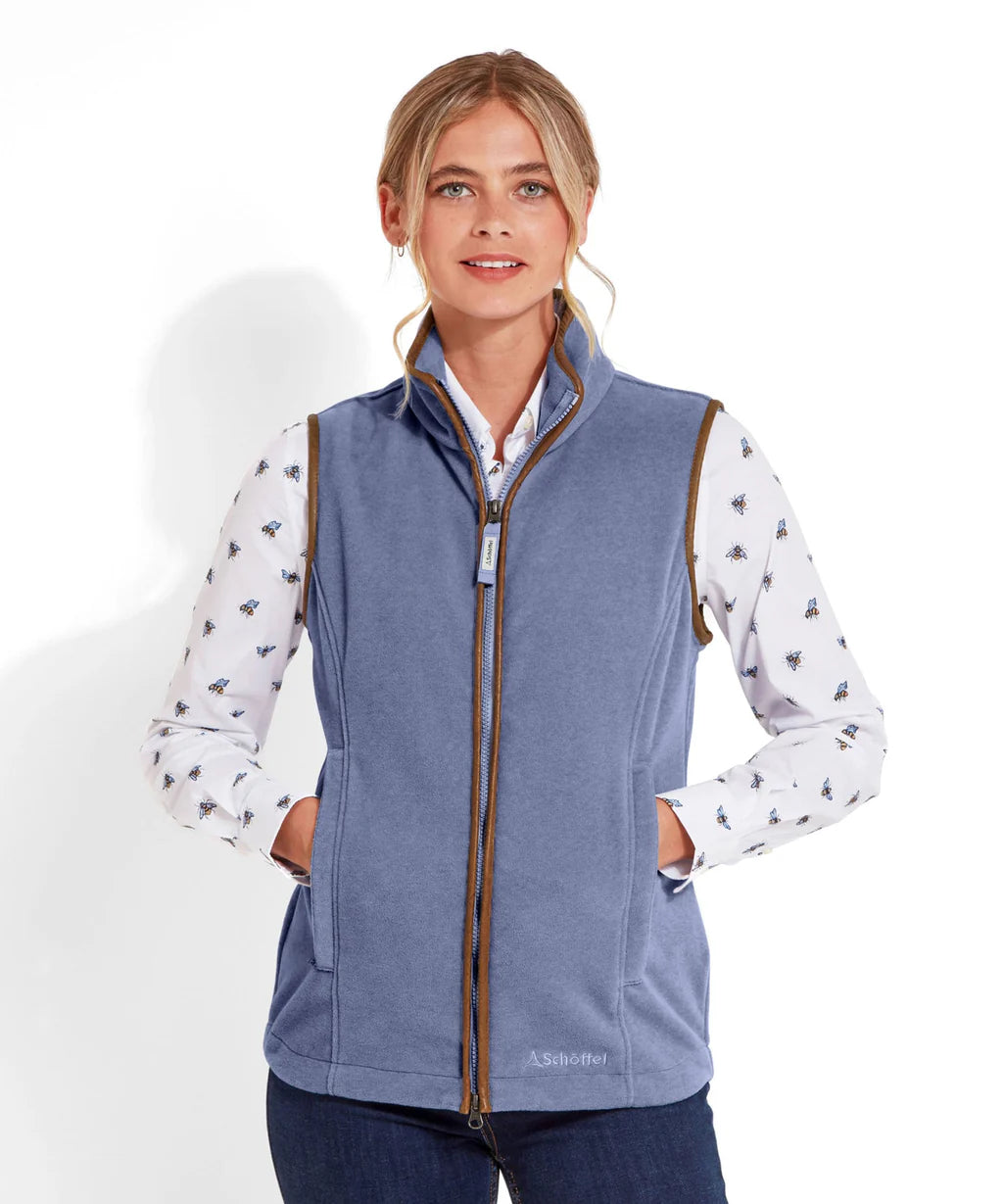 Schoffel Ladies Lyndon Fleece Gilet Roxtons EST 1979