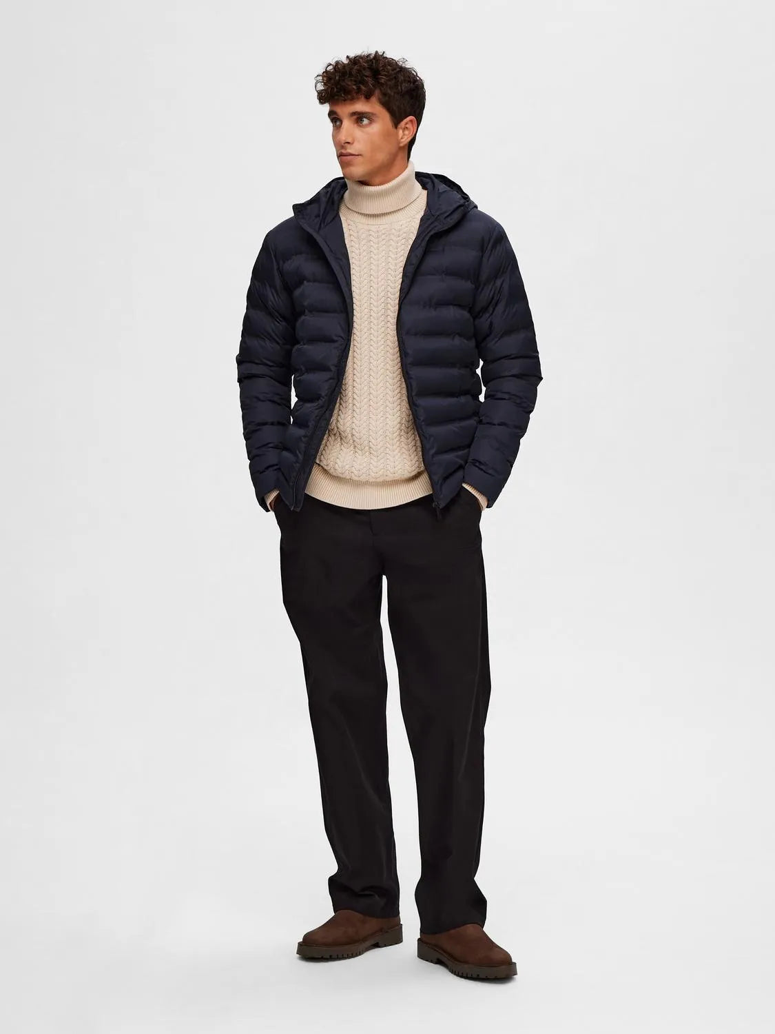 Quilted jacket homme outlet