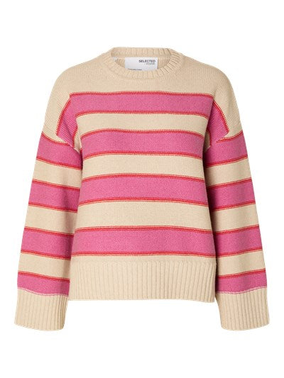 Selected Femme - Striped Knit