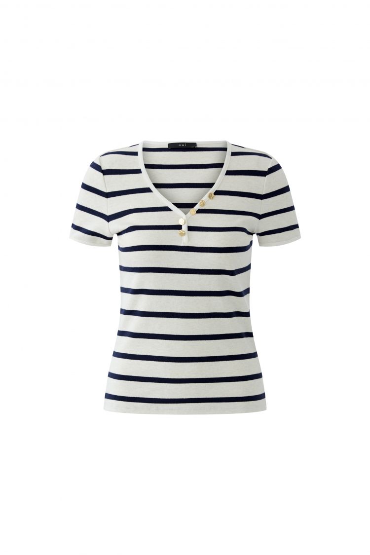 Oui - Striped T Shirt