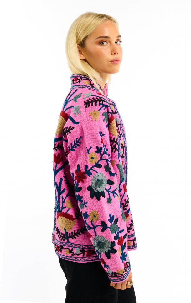 Wild - Embroidered Jacket - Tiger