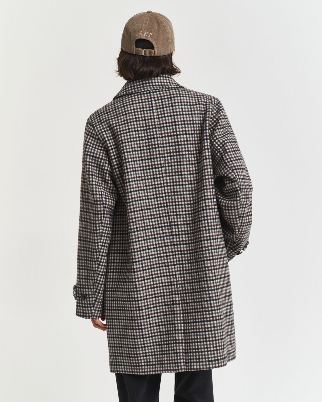 Gant - Checked Wool Coat