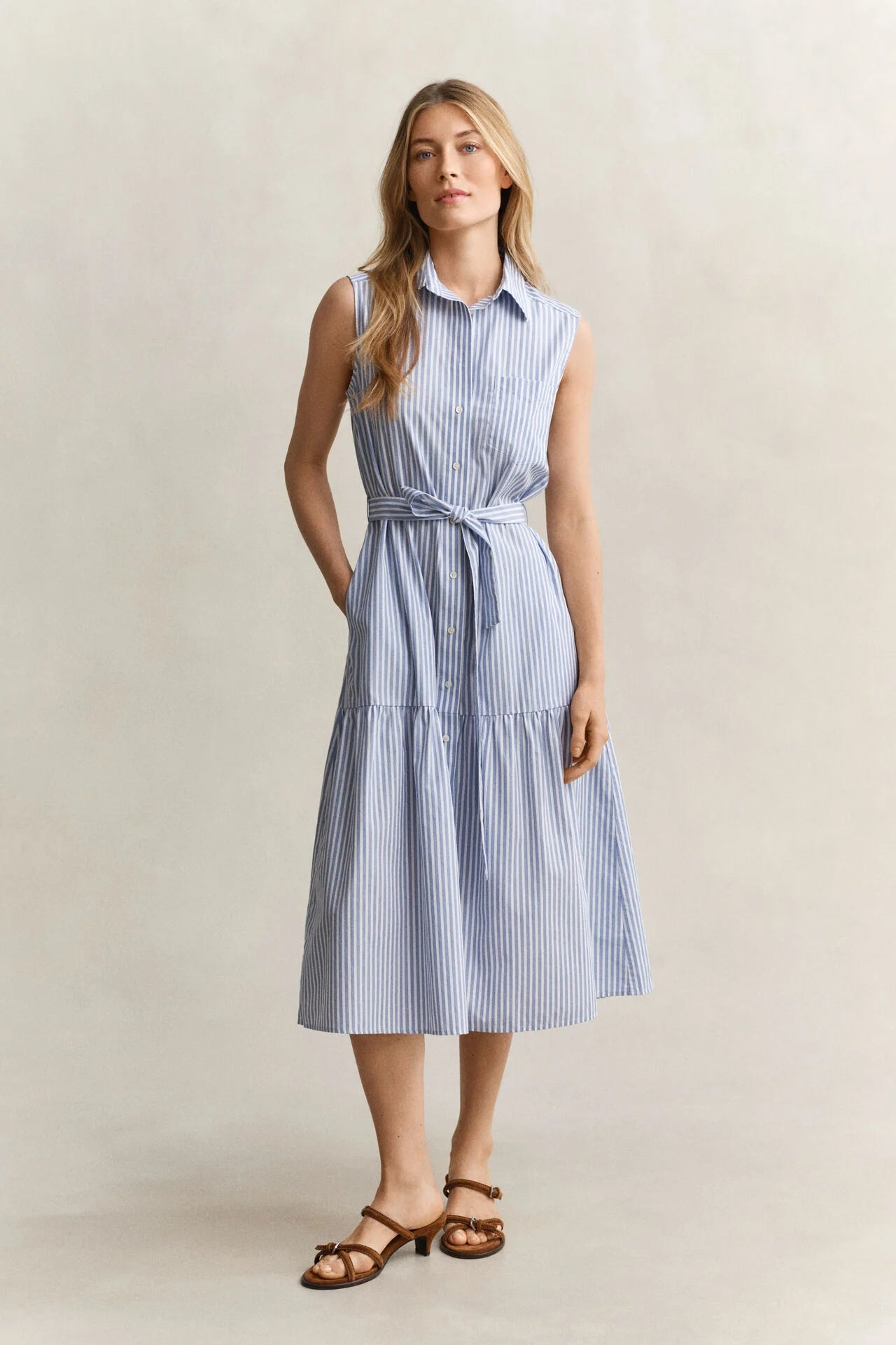 Gant - Stripe Sleeveless Dress