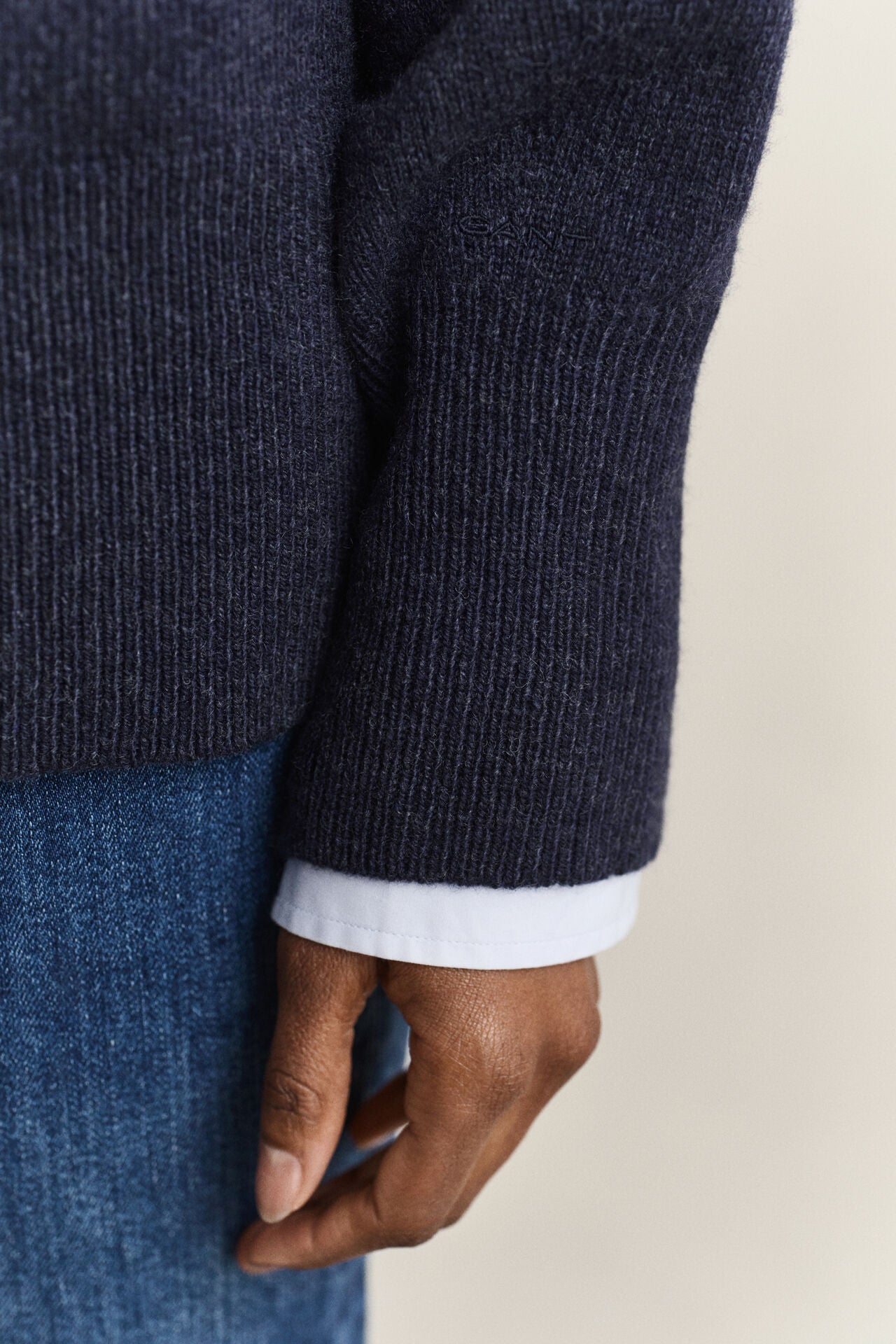 Gant - Wool/Cashmere Crew Neck