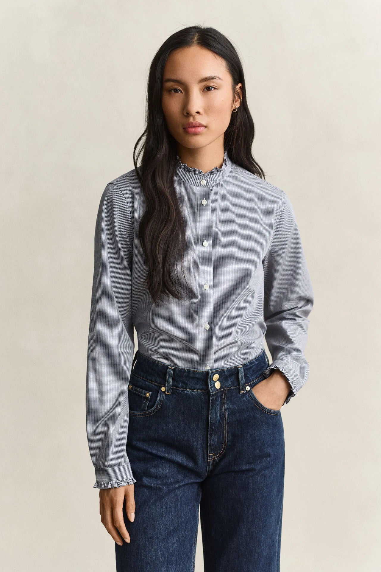 Gant - Poplin Frill Blouse