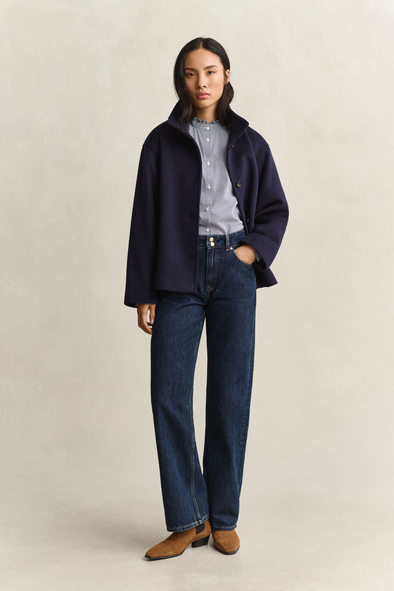 Gant - Poplin Frill Blouse