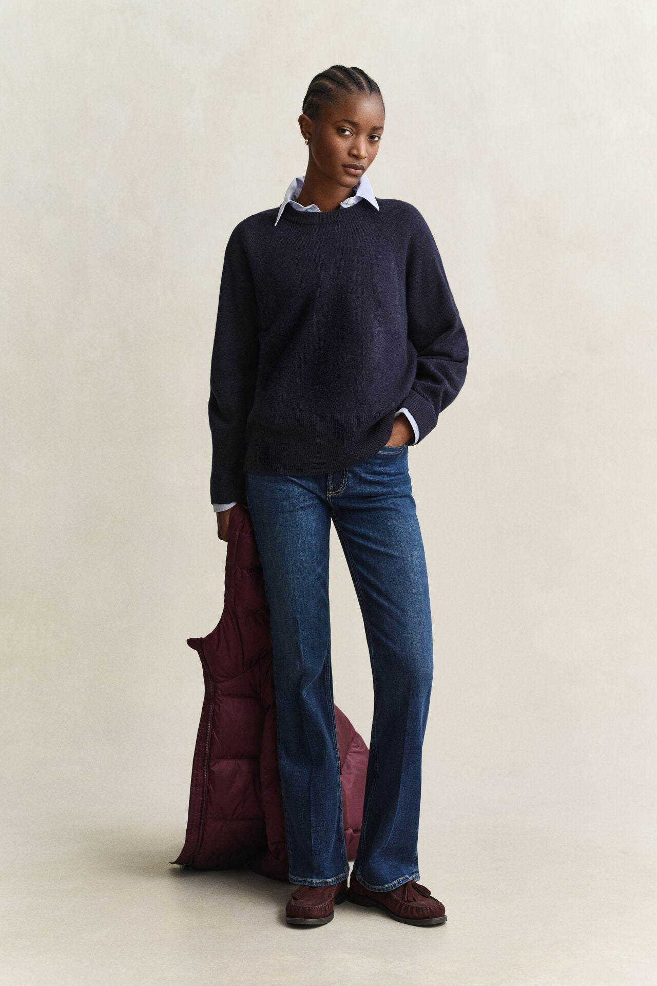 Gant - Wool/Cashmere Crew Neck