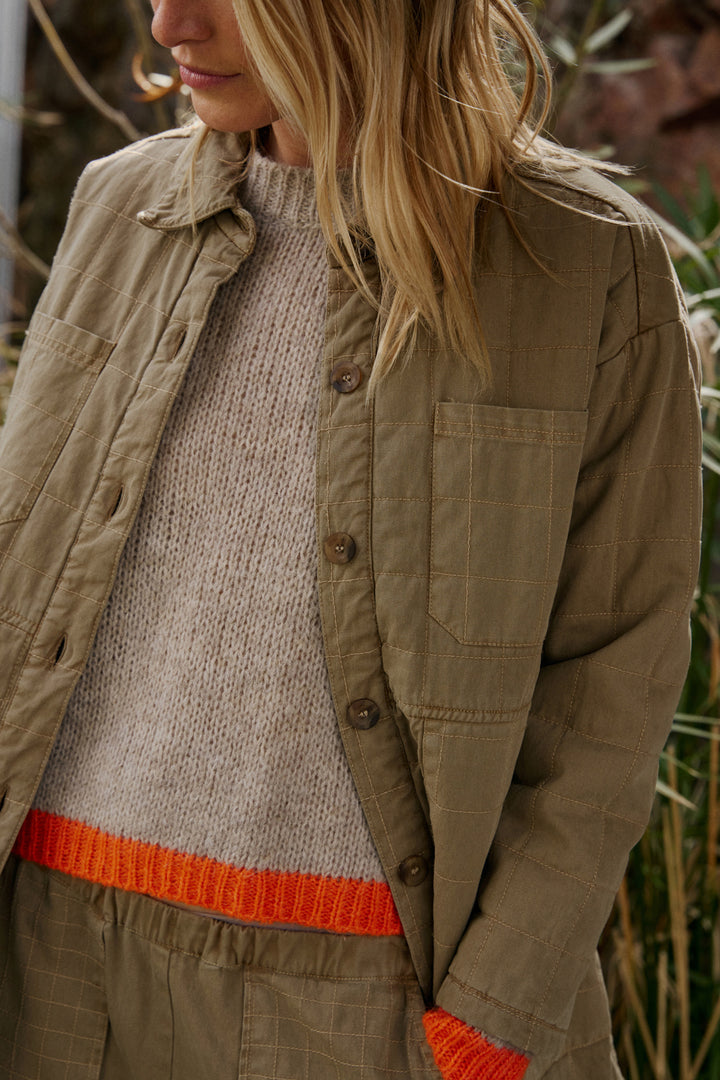 Indi & Cold  - Long Quilted Jacket