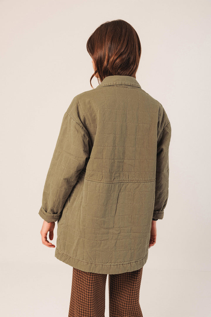 Indi & Cold  - Long Quilted Jacket