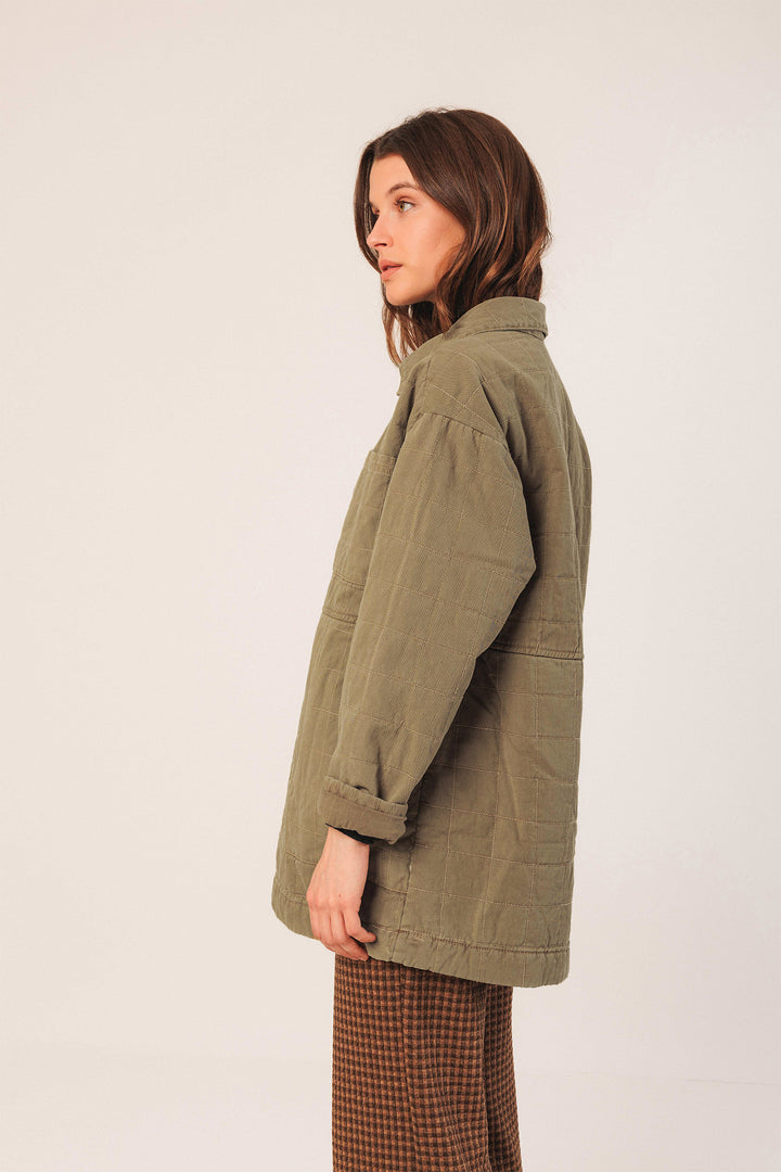 Indi & Cold  - Long Quilted Jacket