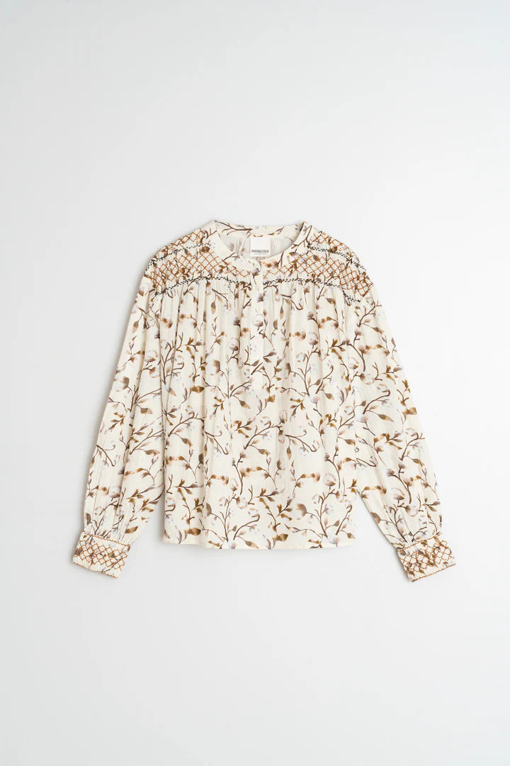 Indi & Cold  - Smocked Blouse