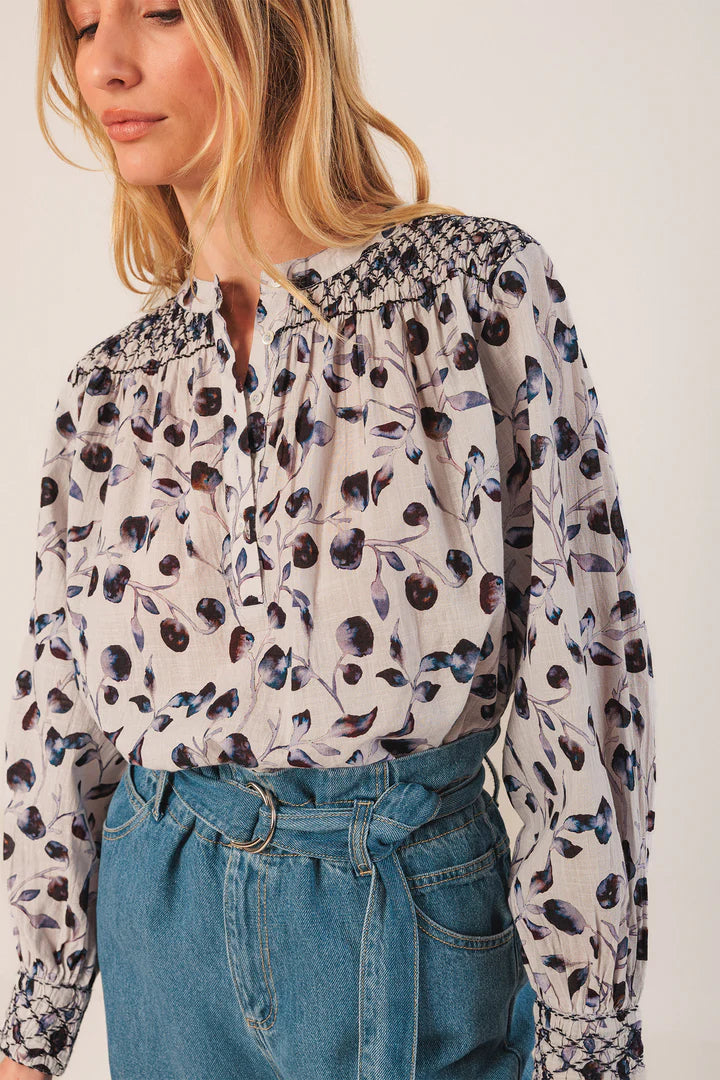 Indi & Cold  - Smocked Blouse