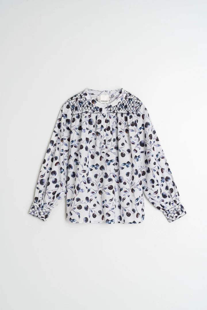 Indi & Cold  - Smocked Blouse