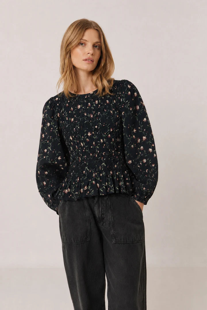 Indi & Cold - Smocked Blouse