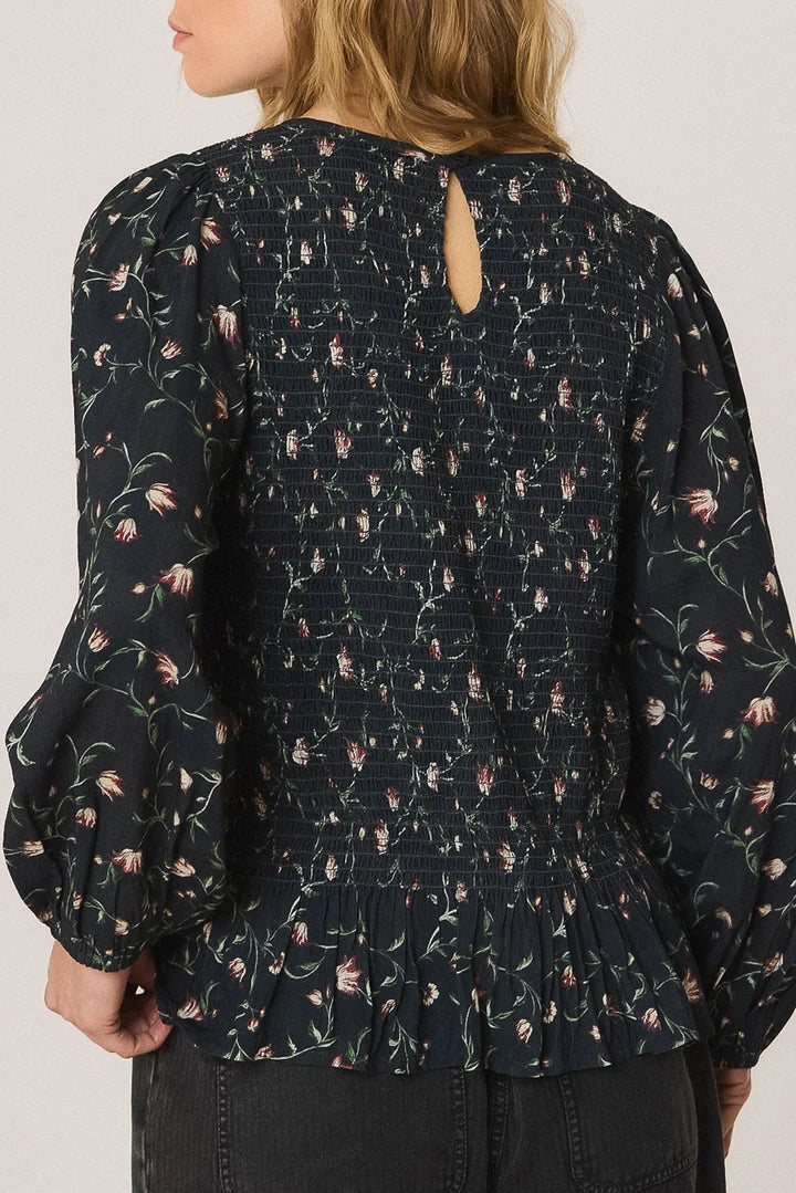 Indi & Cold - Smocked Blouse