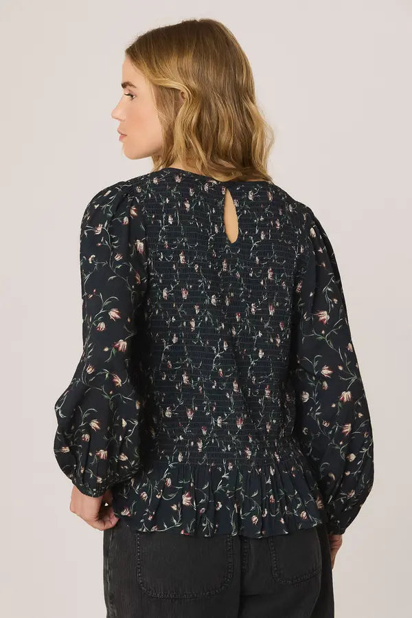 Indi & Cold - Smocked Blouse