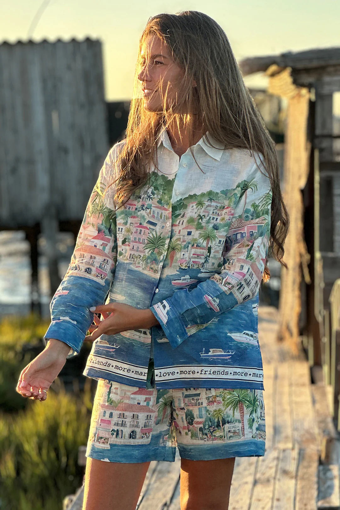 Vilagallo - Linen Shirt - Puerto Banus