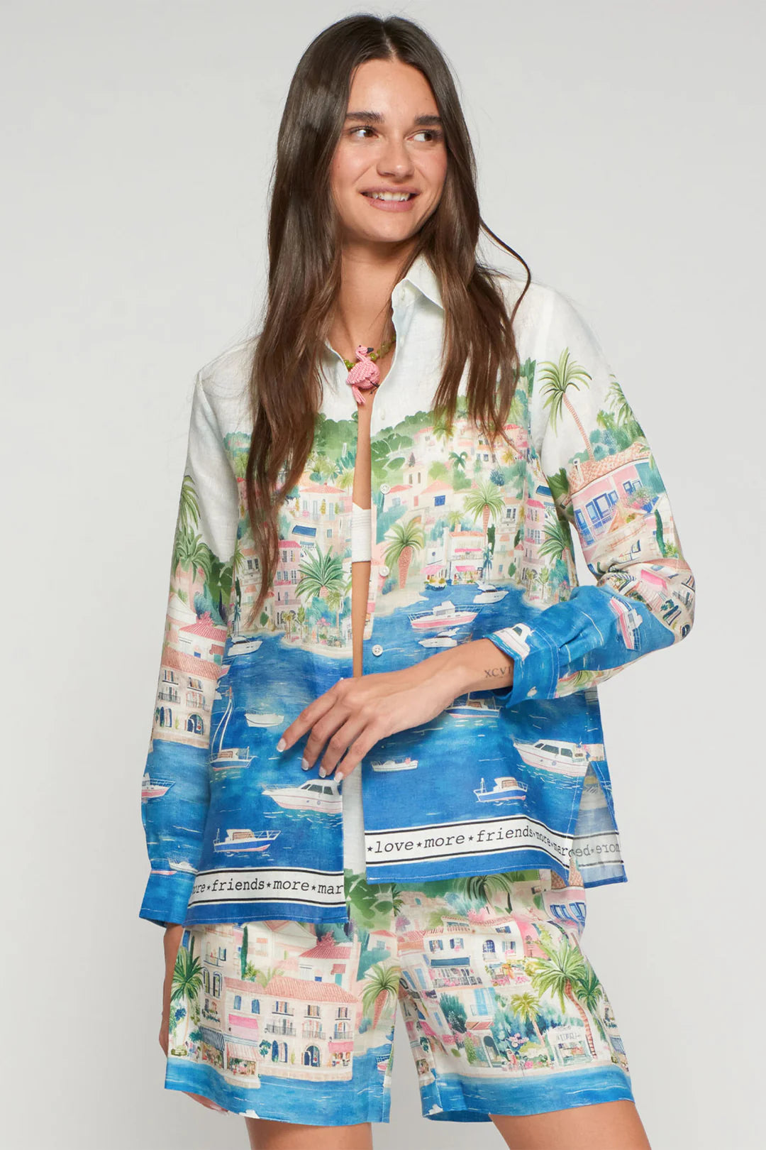 Vilagallo - Linen Shirt - Puerto Banus