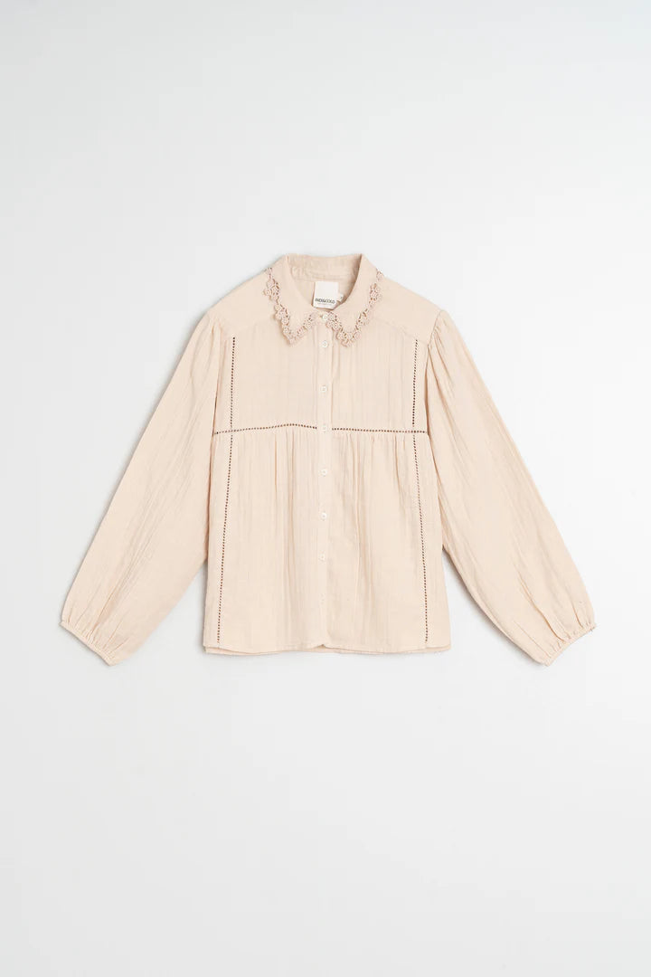 Indi & Cold - Crochet Detail Shirt