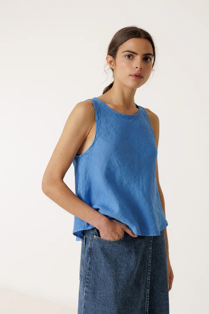 Indi & Cold - Linen Sleeveless Top