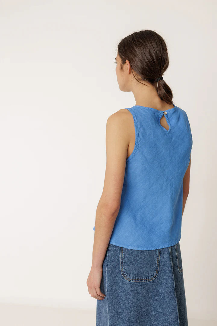 Indi & Cold - Linen Sleeveless Top