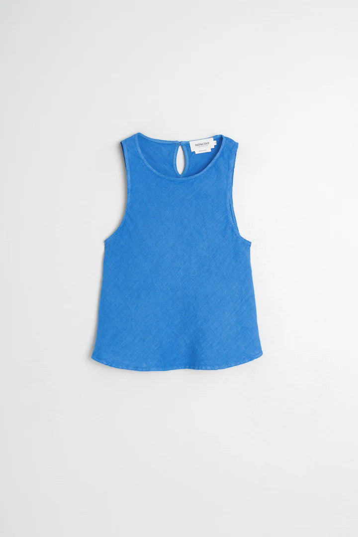 Indi & Cold - Linen Sleeveless Top