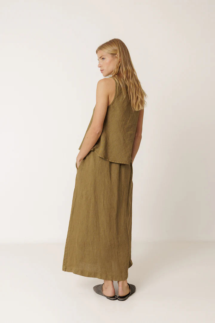 Indi & Cold - Linen Sleeveless Top