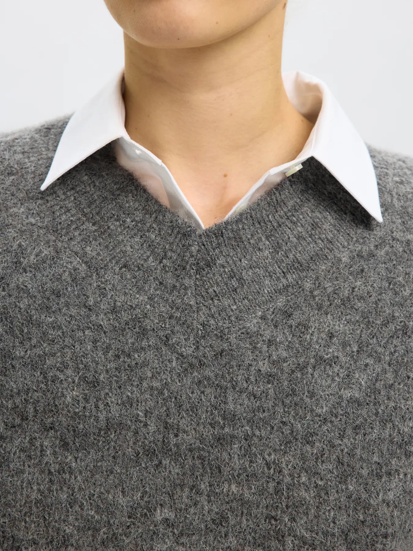 Selected F - V Neck Knit - Sia Ras