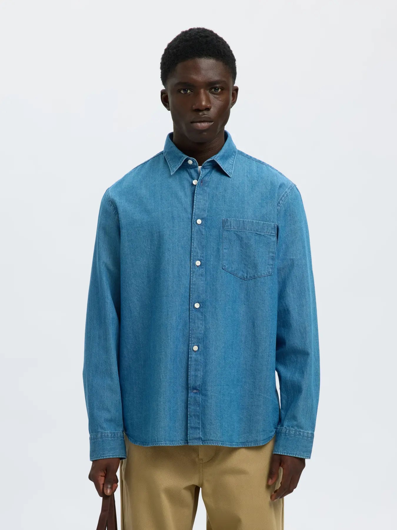 Selected H - Claus Denim Shirt