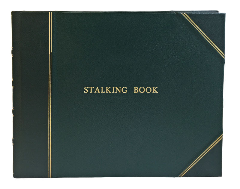 Stalking Book Large HB Corners Green
