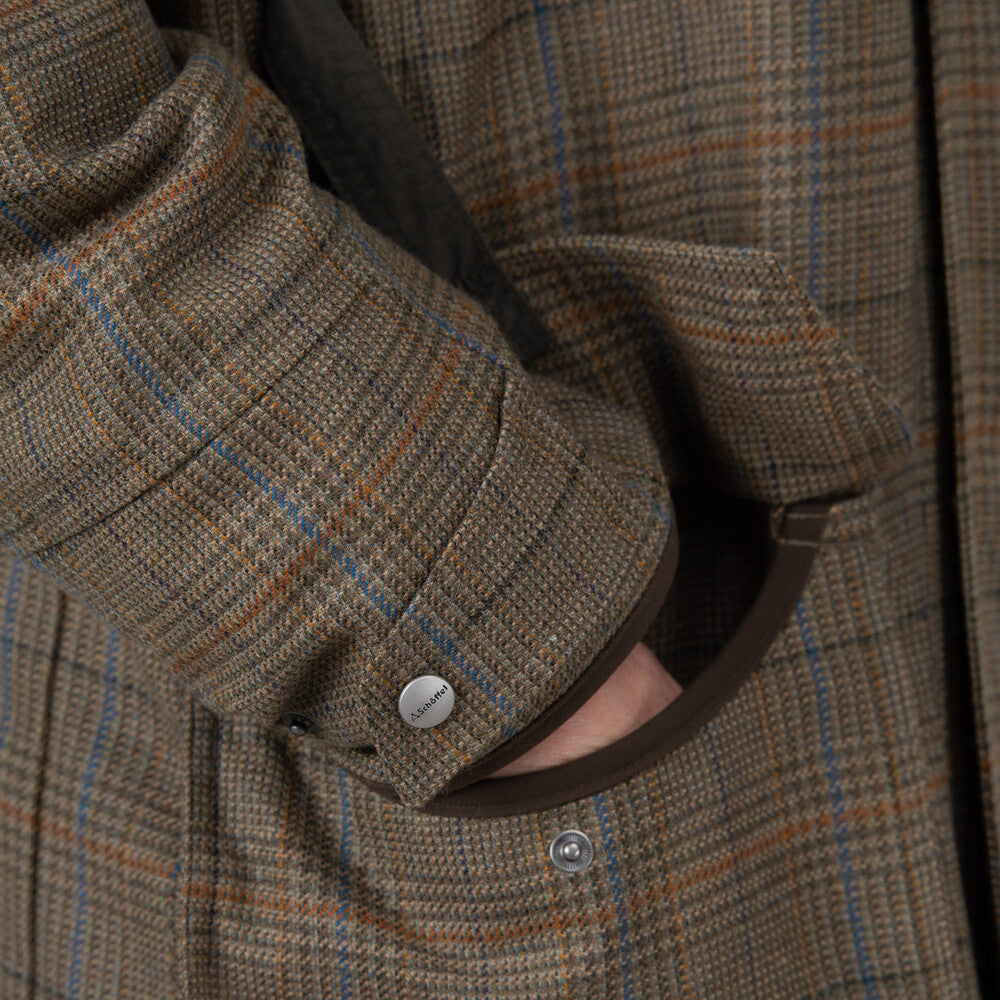 Schoffel Men's Ptarmigan Tweed Classic Coat