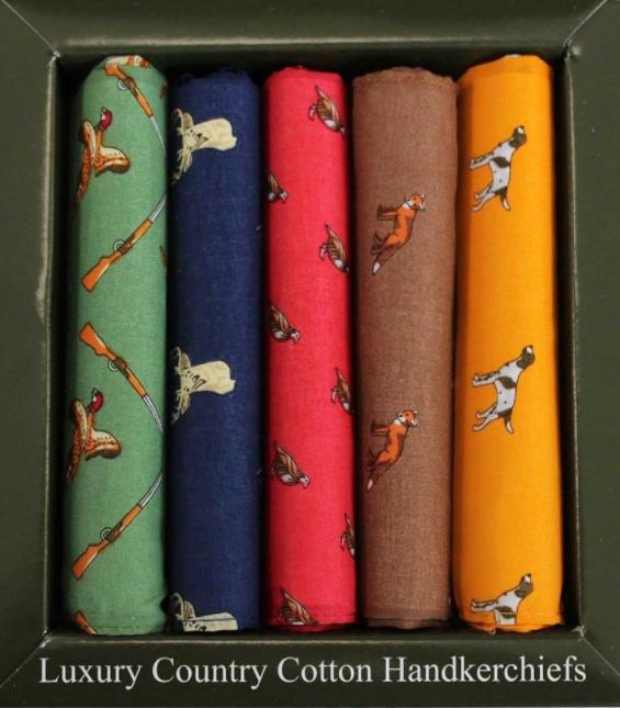 Box of 5 Hankies