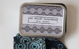 Les Belles Vagabondes - Silk Twilly Scarf