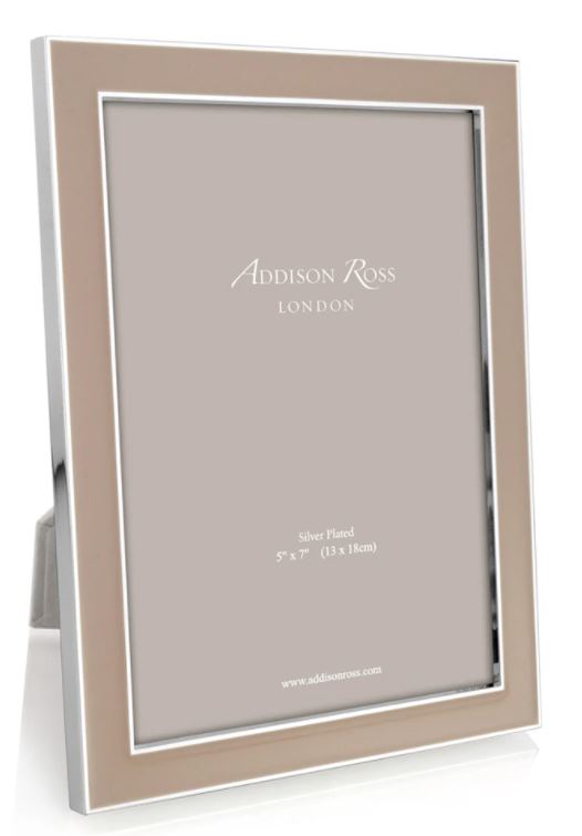 Addison Ross - Enamel & Silver Photo Frame 5 x 7"
