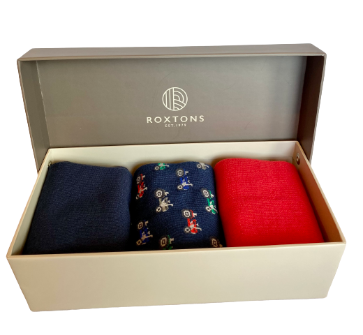 Roxtons - Mixed Socks 3 Pack