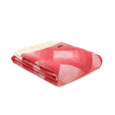Tweedmill Prism Throw Watermelon