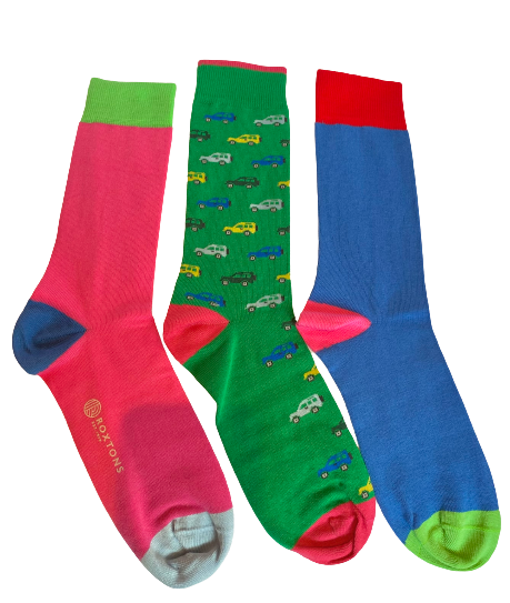 Roxtons - Mixed Socks 3 Pack