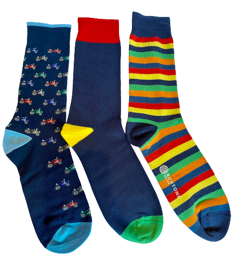 Roxtons - Mixed Socks 3 Pack