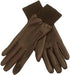 Dents Leather Shooting Gloves, Silk lined