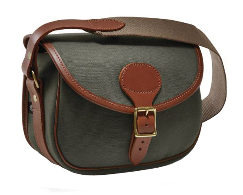 Loden Green with Tan leather trim