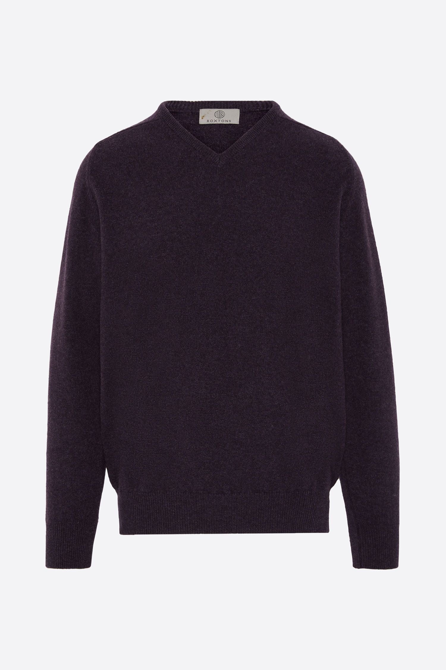 Roxtons Lambswool V-Neck Jumper