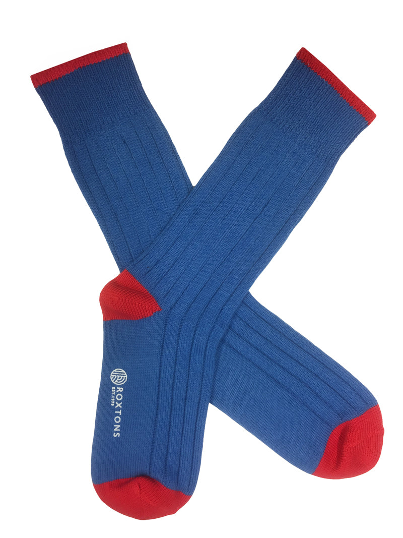 Roxtons - Cotton Heel & Toe Ankle Socks